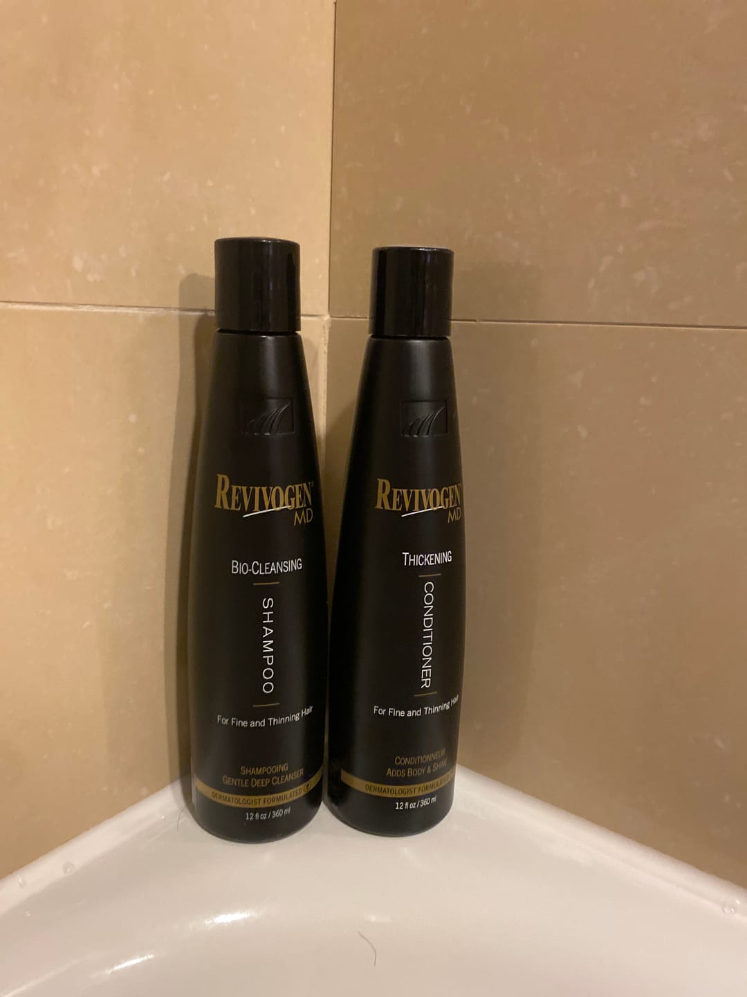Customer photo review of REVIVOGEN MD Bio-Cleansing Set (360mL + 360mL)