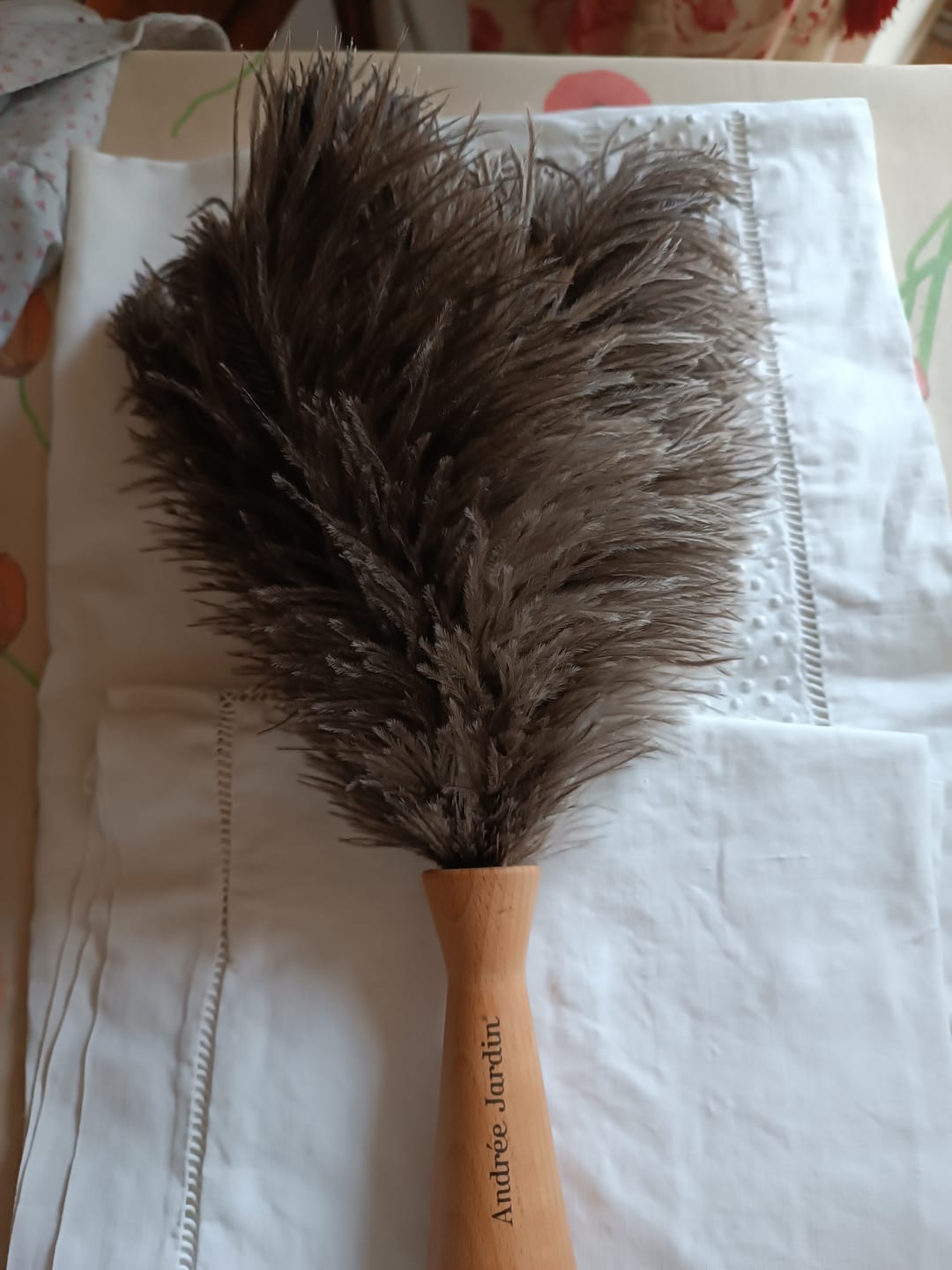 Customer photo review of Petit plumeau avec douille - Hêtre
