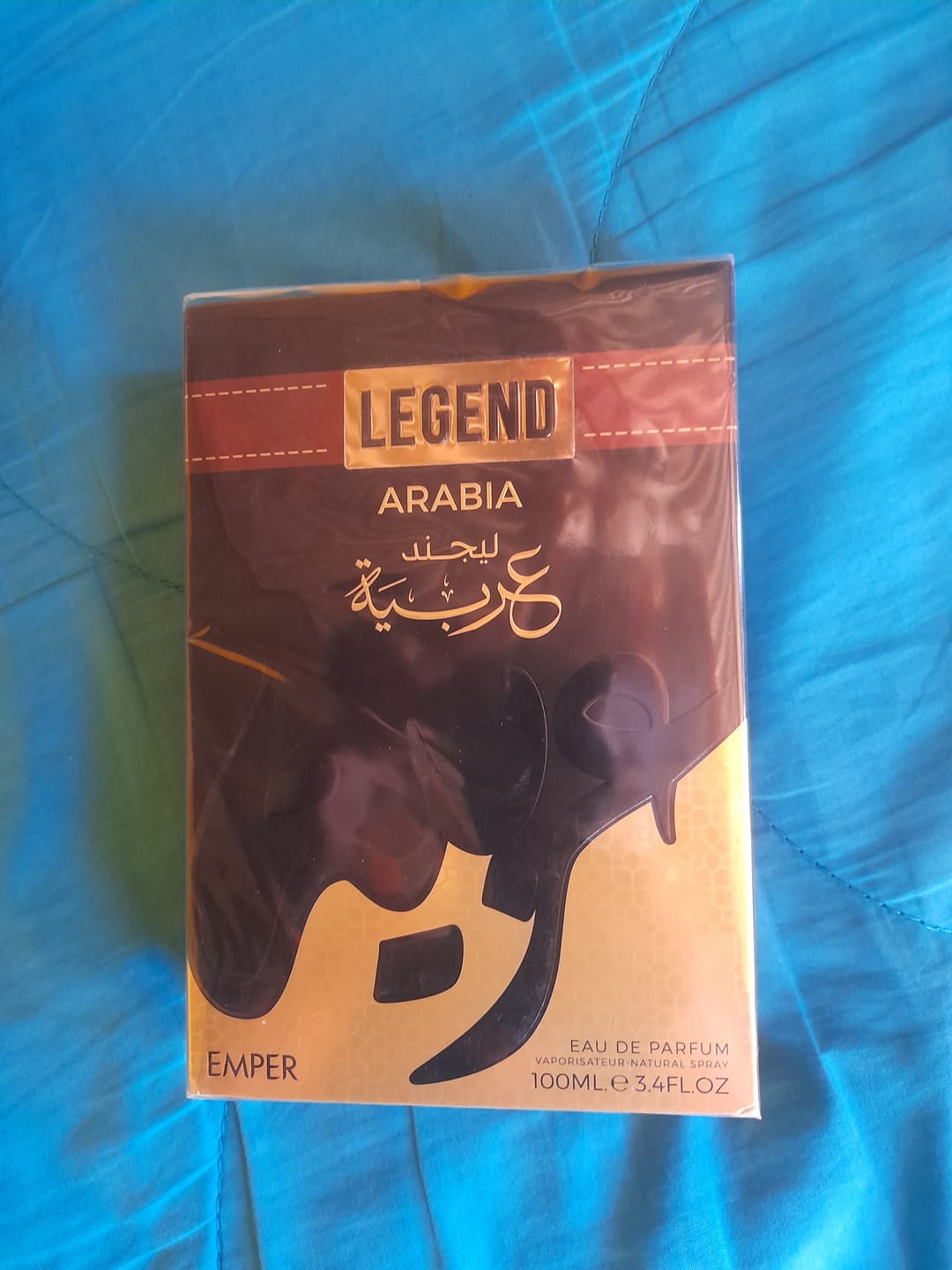 Customer photo review of Legend Arabia Emper Perfumes EDP 100ml