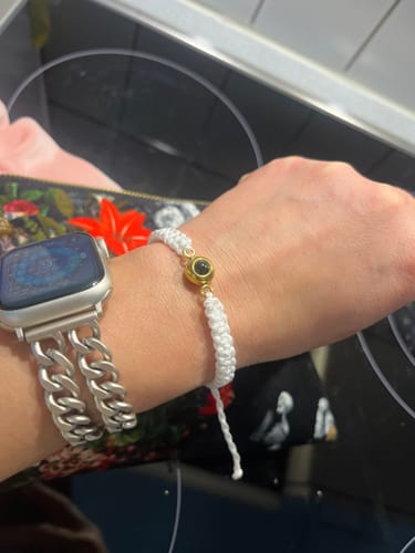 Customer photo review of Gravet Personalisiertes Armband + Geschenkbox