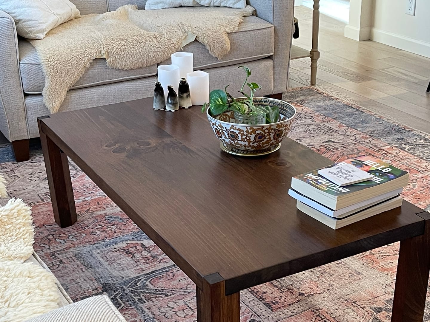 Customer photo review of Color Samples for Pine Products