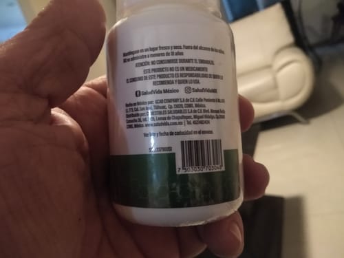 Customer photo review of L-Citrulina con L-Arginina 950mg por porción - 100 Cápsulas