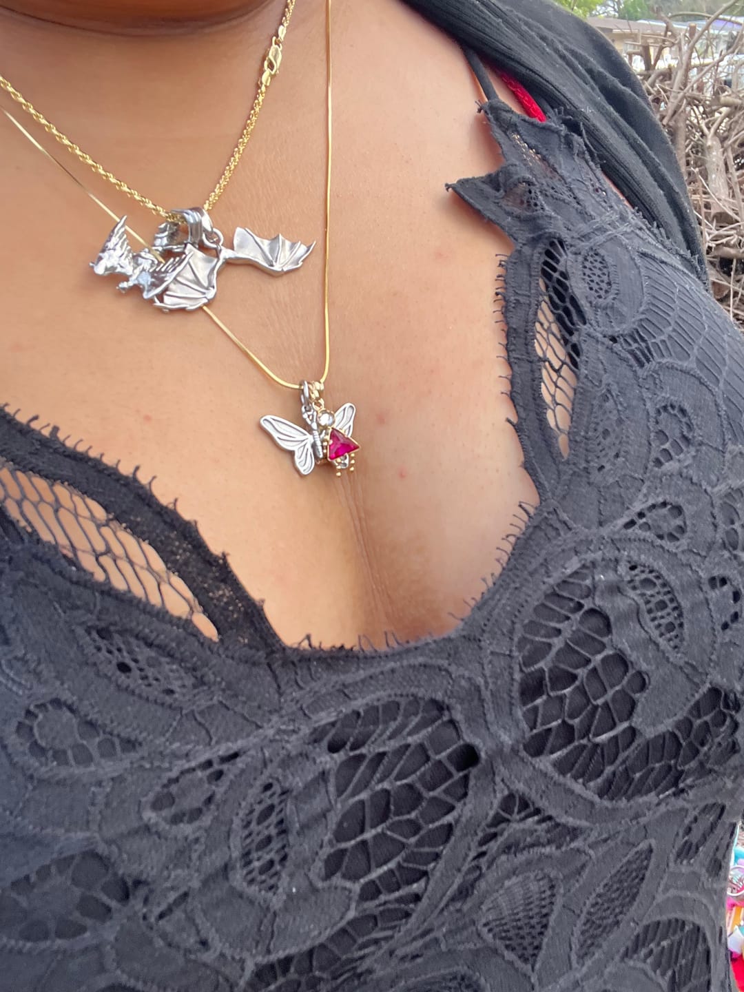 Customer photo review of DEATHWING PENDANT