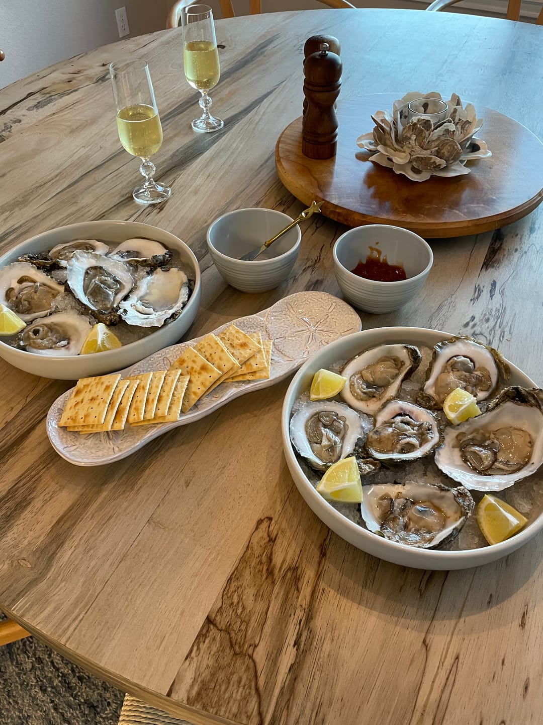 Customer photo review of Shucker's Bundle