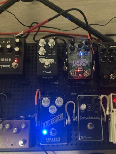 Customer photo review of Fender Telecaster Waylon Jennings Phaser Pedal