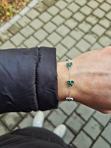 Customer photo review of Como Bracelet - Silver