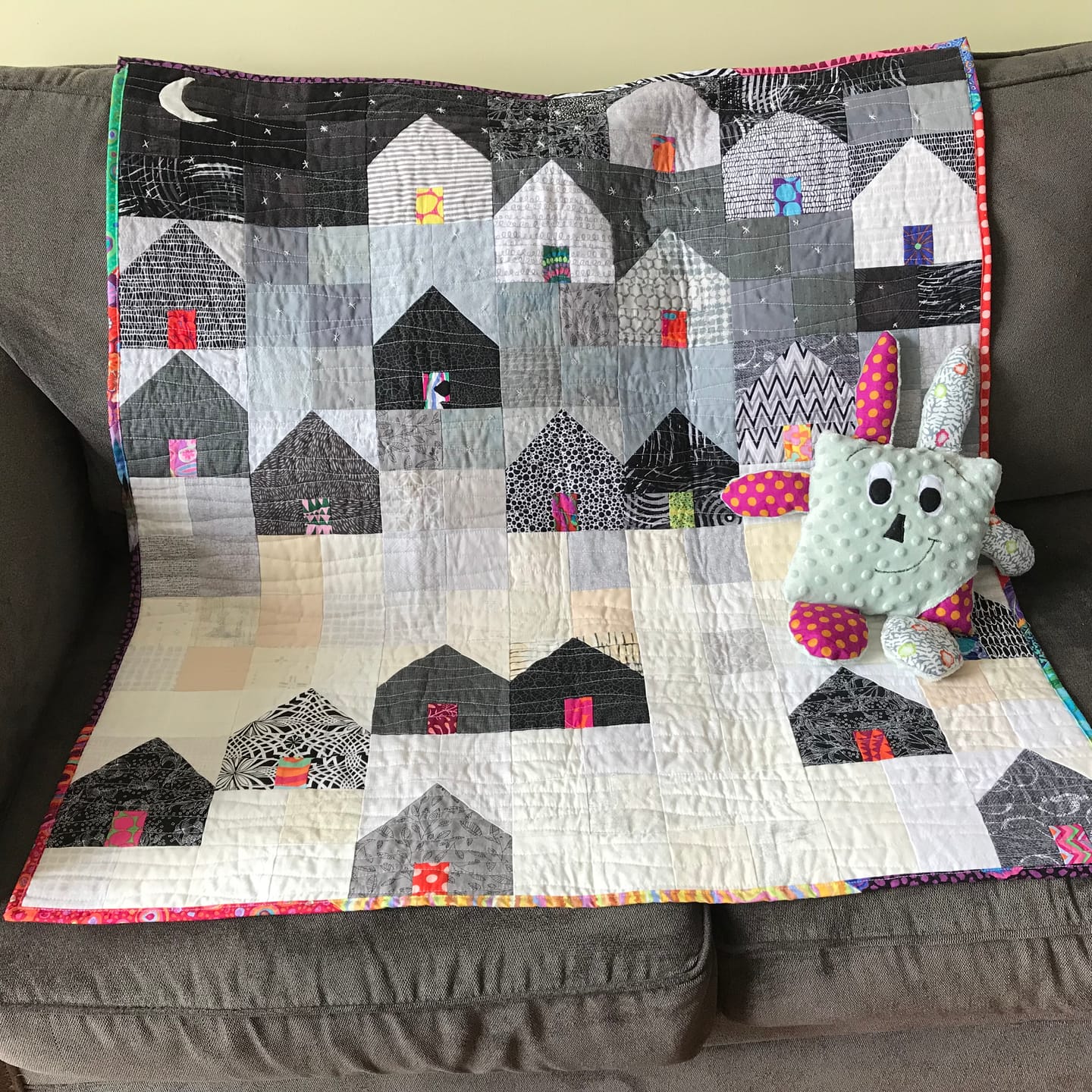 Customer photo review of Acrylic Craft Felt Assorted Sheets - 9" Wide x 12" Long, Pastel