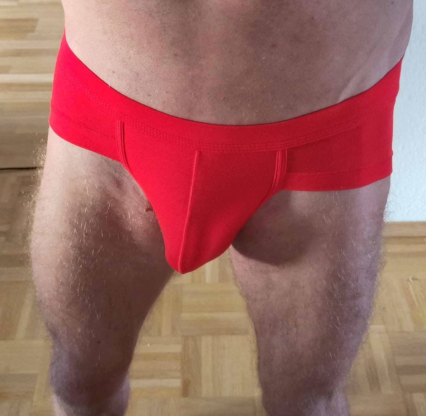 Customer photo review of 4 Pack Modal Soft Breathable Support Pouch Underwear