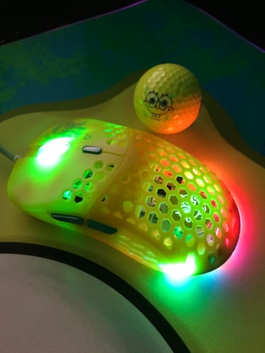 Customer photo review of Spongebob M1 - Gaming Mouse