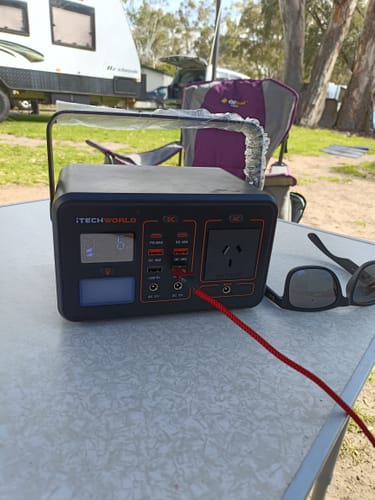 Customer photo review of PS300 Portable Lithium Power Station 300W