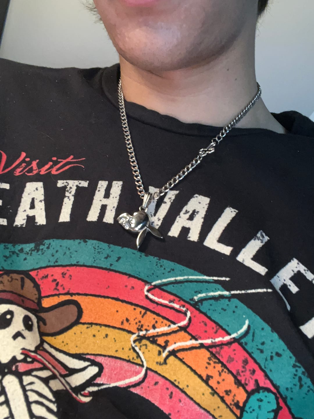 Customer photo review of SKULLBOY PENDANT