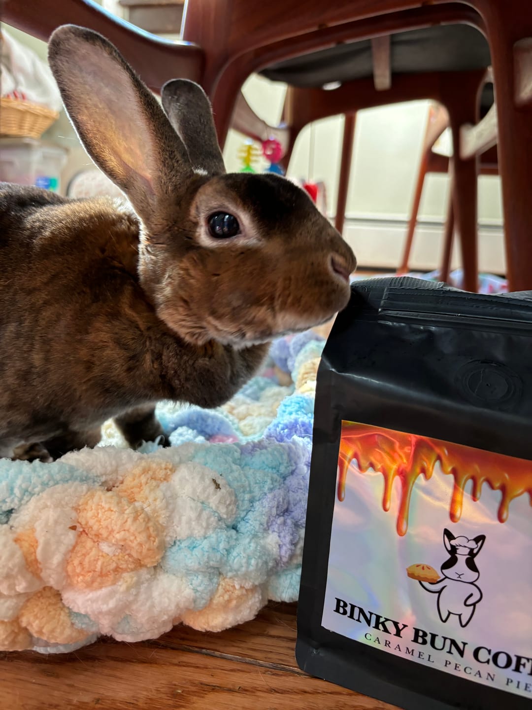 Customer photo review of Caramel Pecan Pie (Bean)