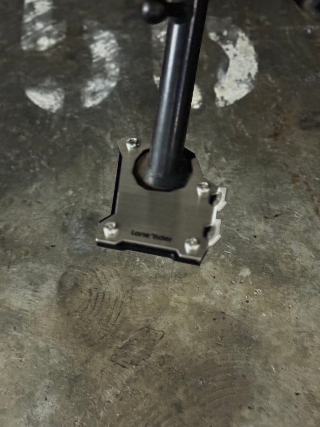 Customer photo review of Side Stand Foot Extension BMW R1200 GS Adventure / BMW R1250 GS Adventure