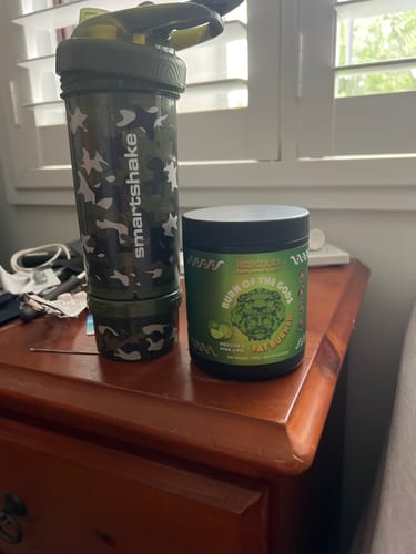 Customer photo review of Burn of the Gods - Fat Burner