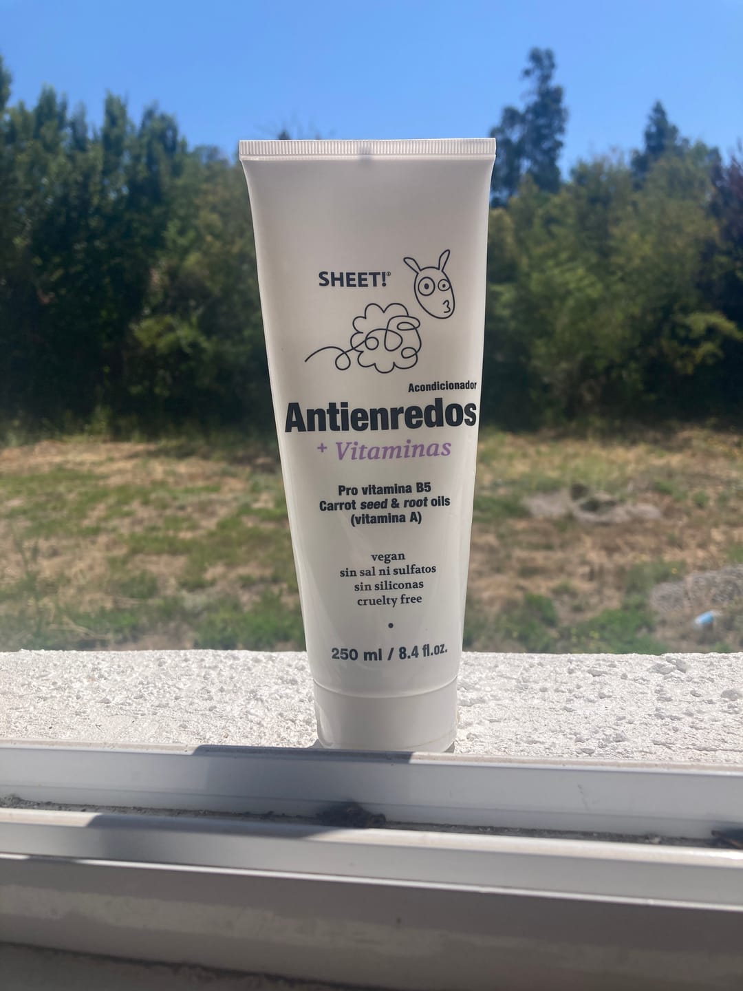 Customer photo review of Acondicionador con Vitaminas
