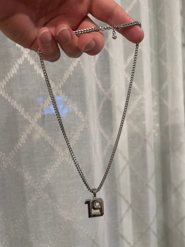 Customer photo review of Franco Chain (Silver)