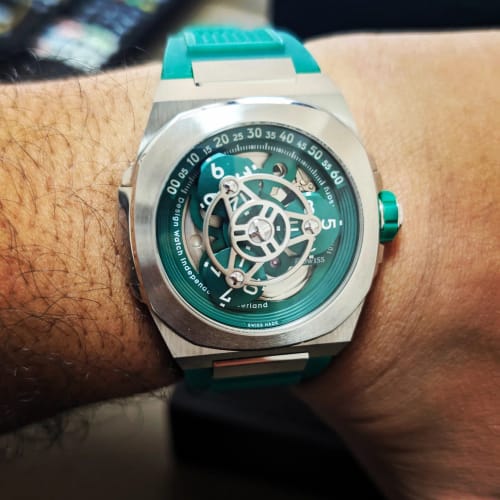 Customer photo review of M3W-green-rubber