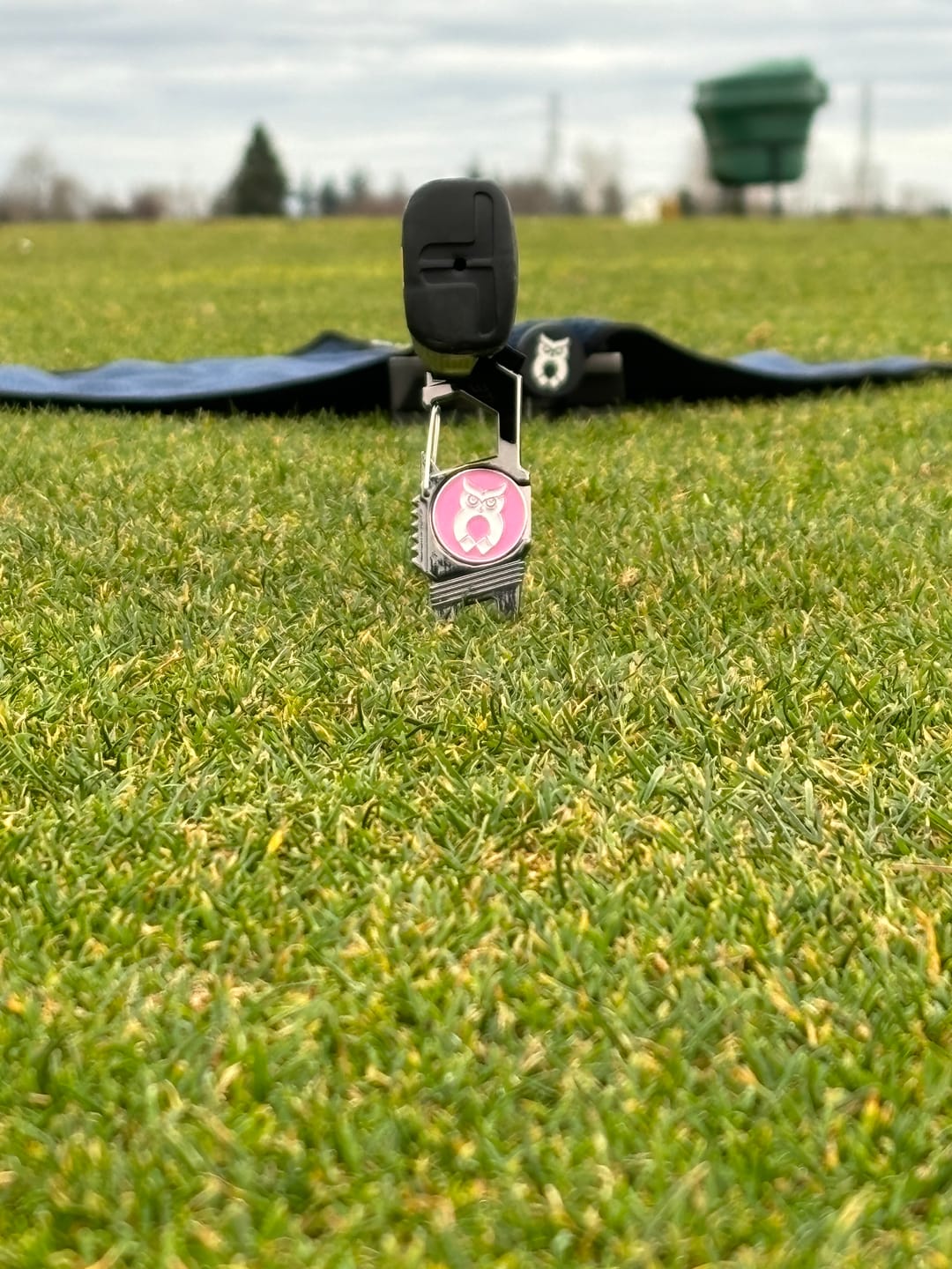Customer photo review of Pink MagnetOwl Small Ball Marker