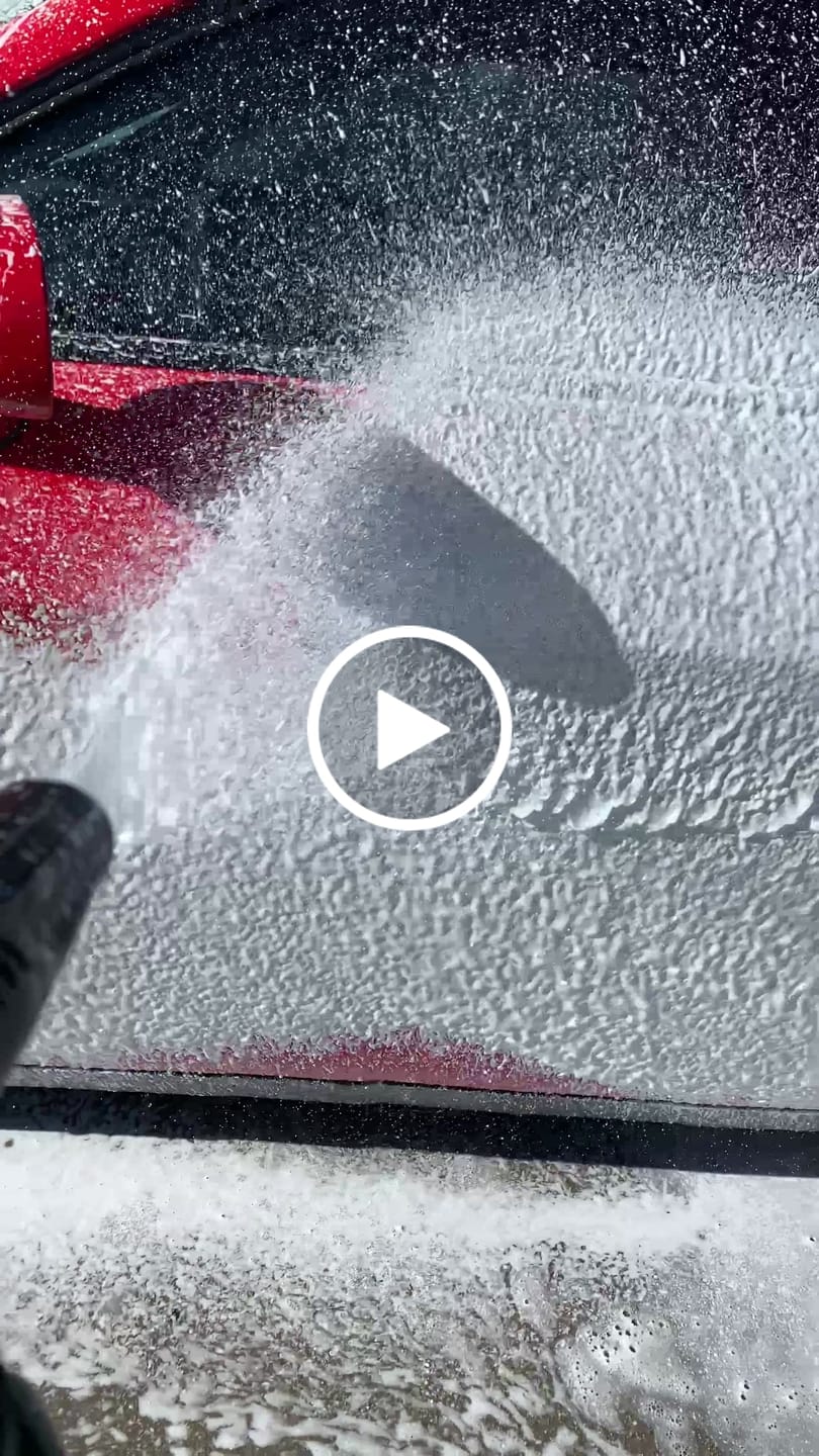 Customer video review of BLACKLINE™ FOAM CANNON 2.0