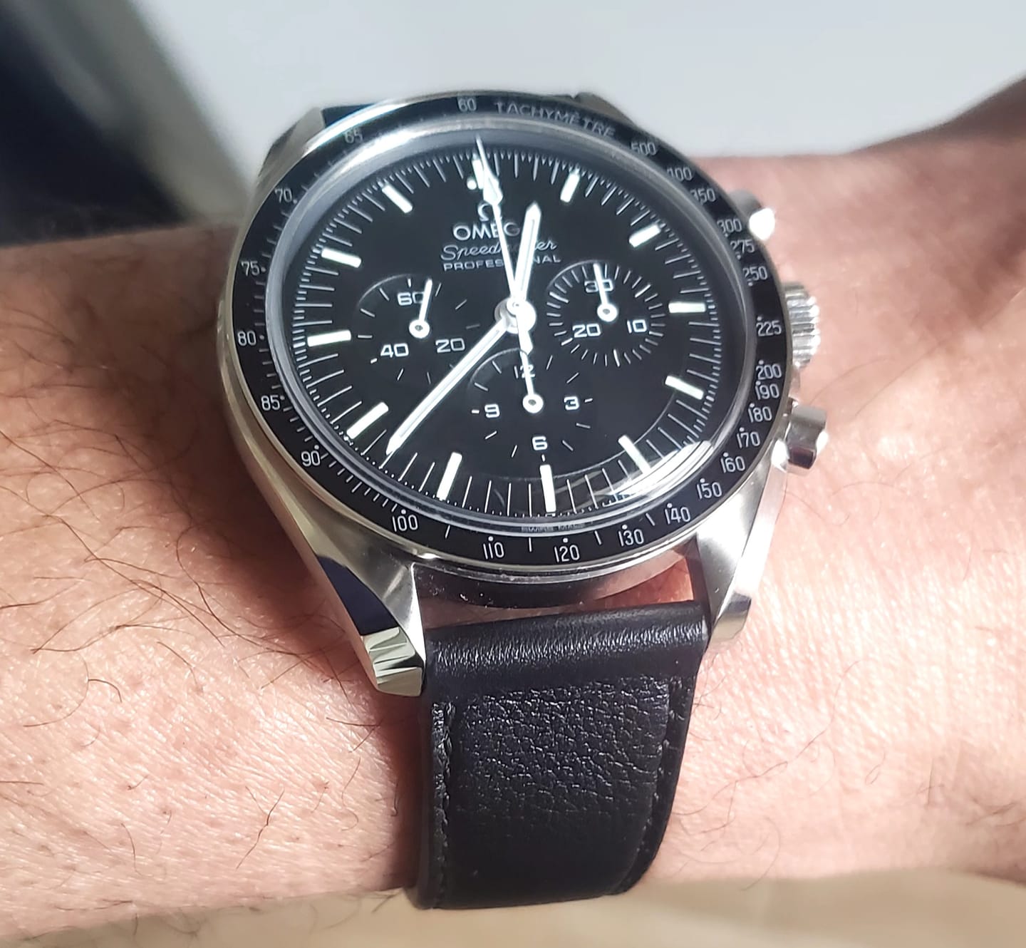 Customer photo review of Black Calfskin
