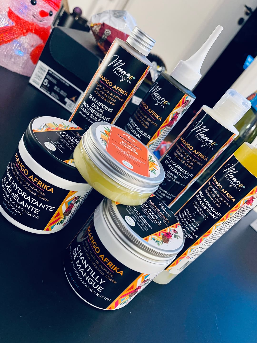 Customer photo review of Pack Routine MANGO AFRIKA - 6 produits