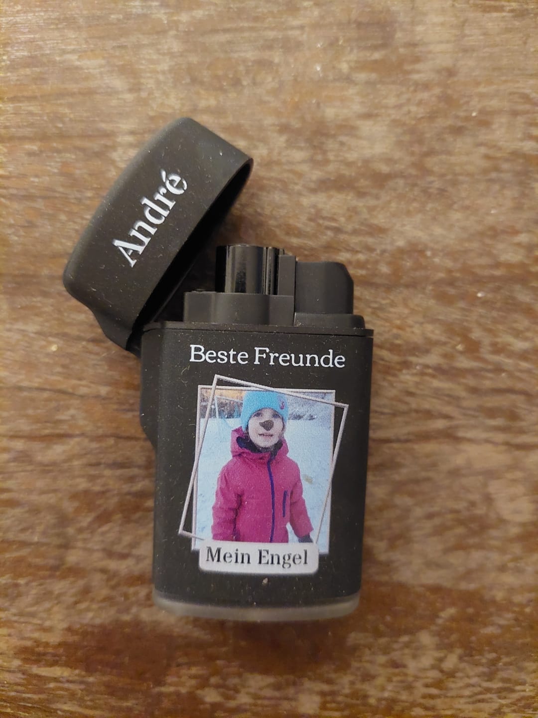 Customer photo review of Dein Foto - Individuelles Sturmfeuerzeug