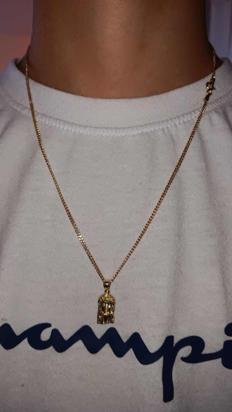 Customer photo review of Day 5: FREE 4MM Stainless Steel French Rope Chain / Bracelet