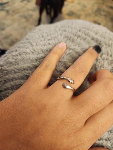 Customer photo review of Hug From Heaven Ring