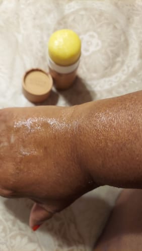 Customer photo review of North Carolina Sweet Ginger Rub