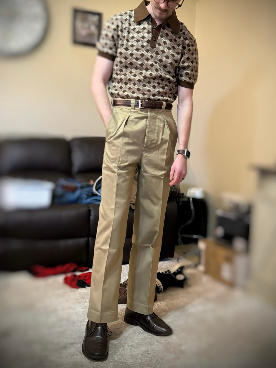 Customer photo review of French Army M-1952 Chino Trousers