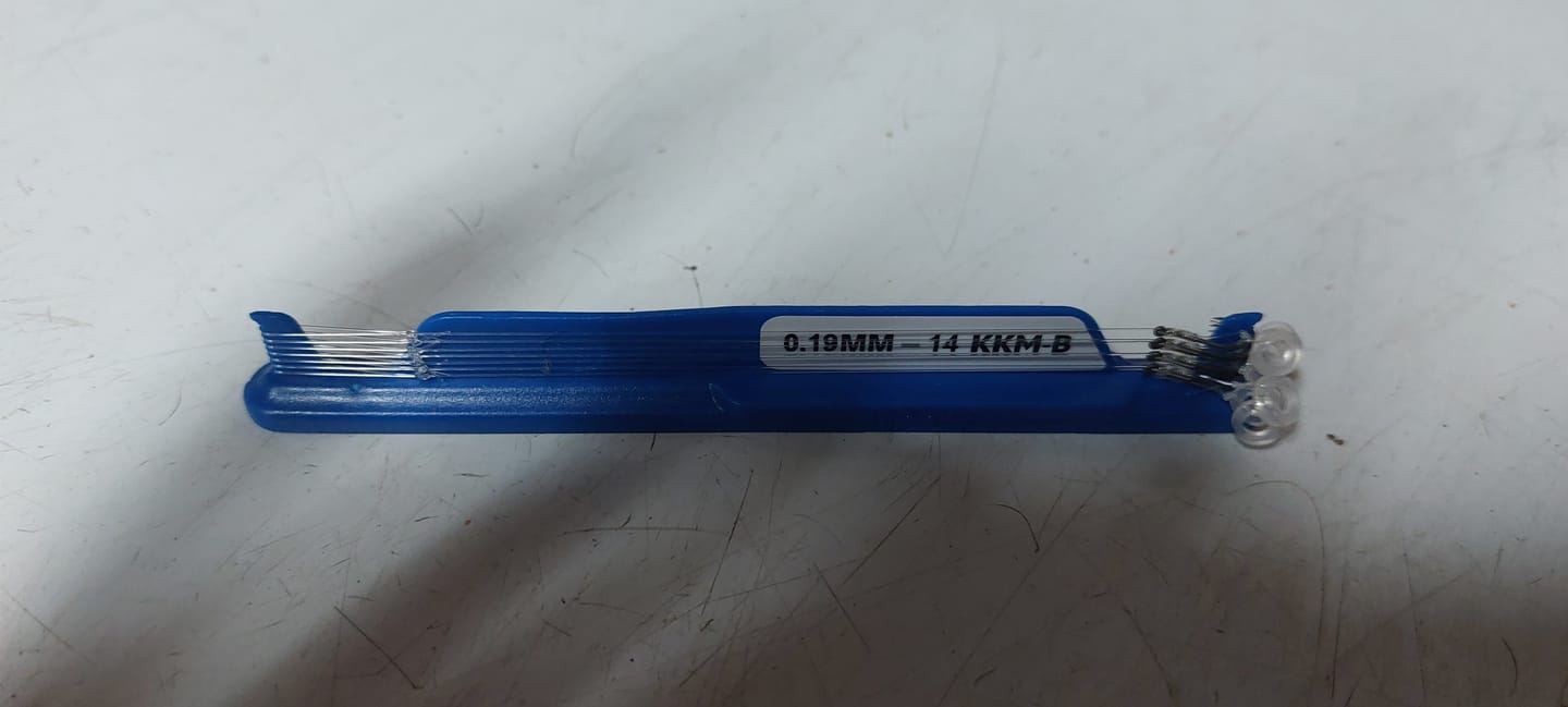 Customer photo review of KKM-B BANDED HAIR RIGS BARBLESS 10cm & 38cm