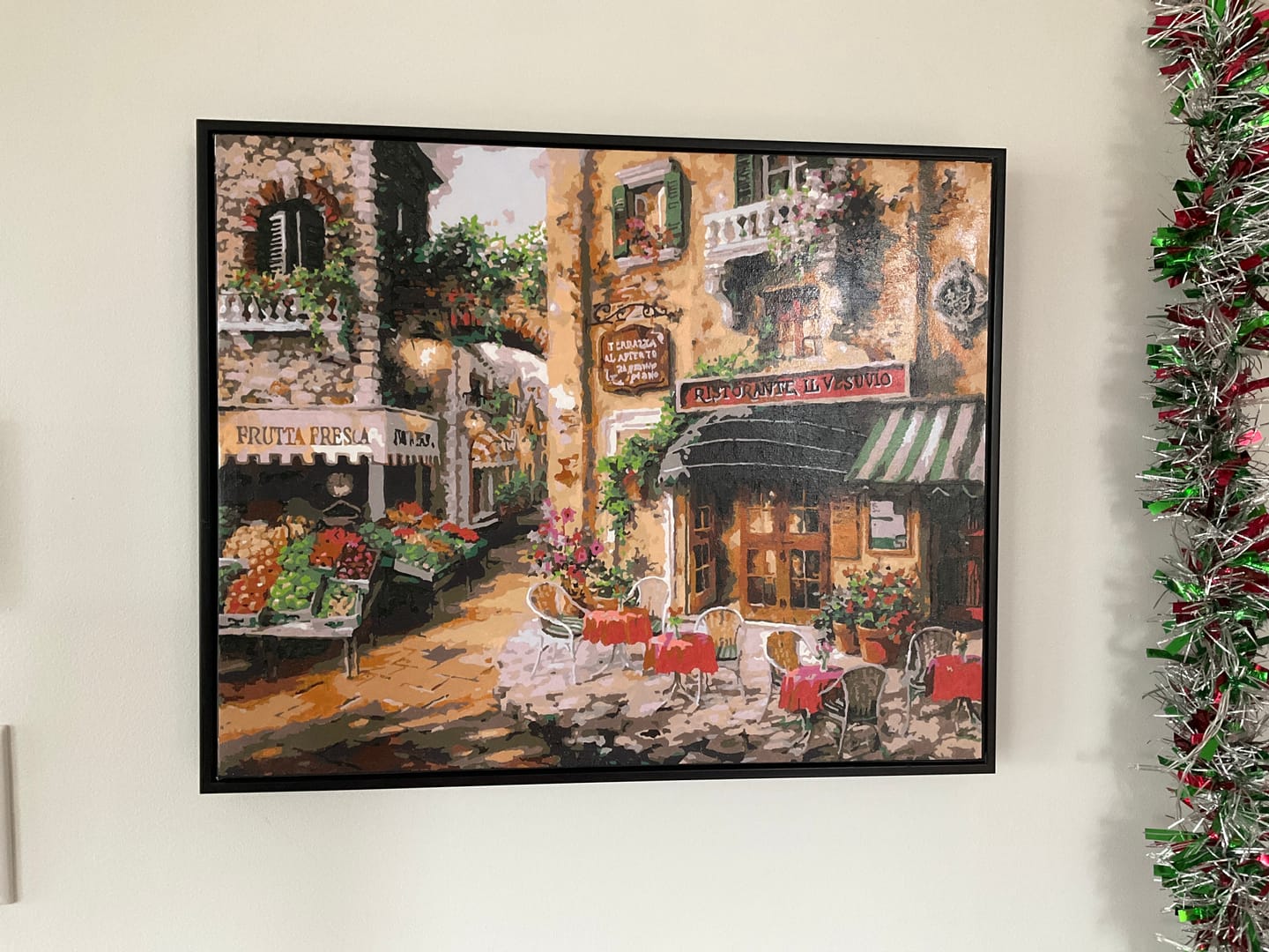 Customer photo review of Buon Appetito - Paint by Numbers