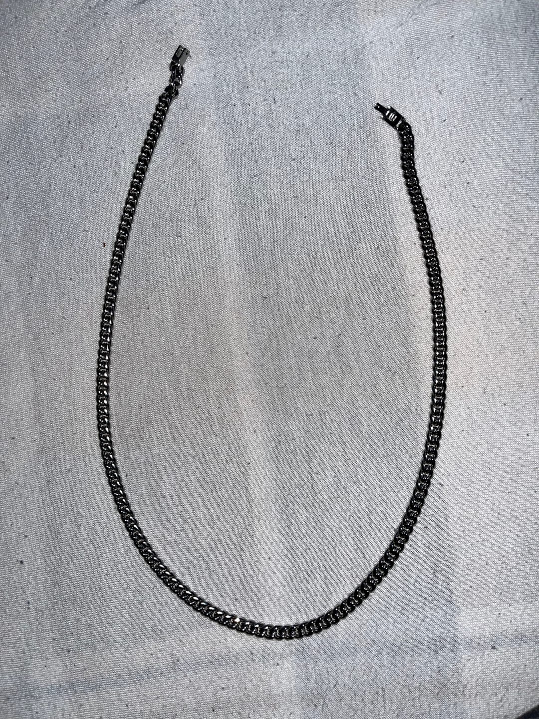 Customer photo review of CLEAN CUBANA CHAIN. - 6MM WHITE GOLD