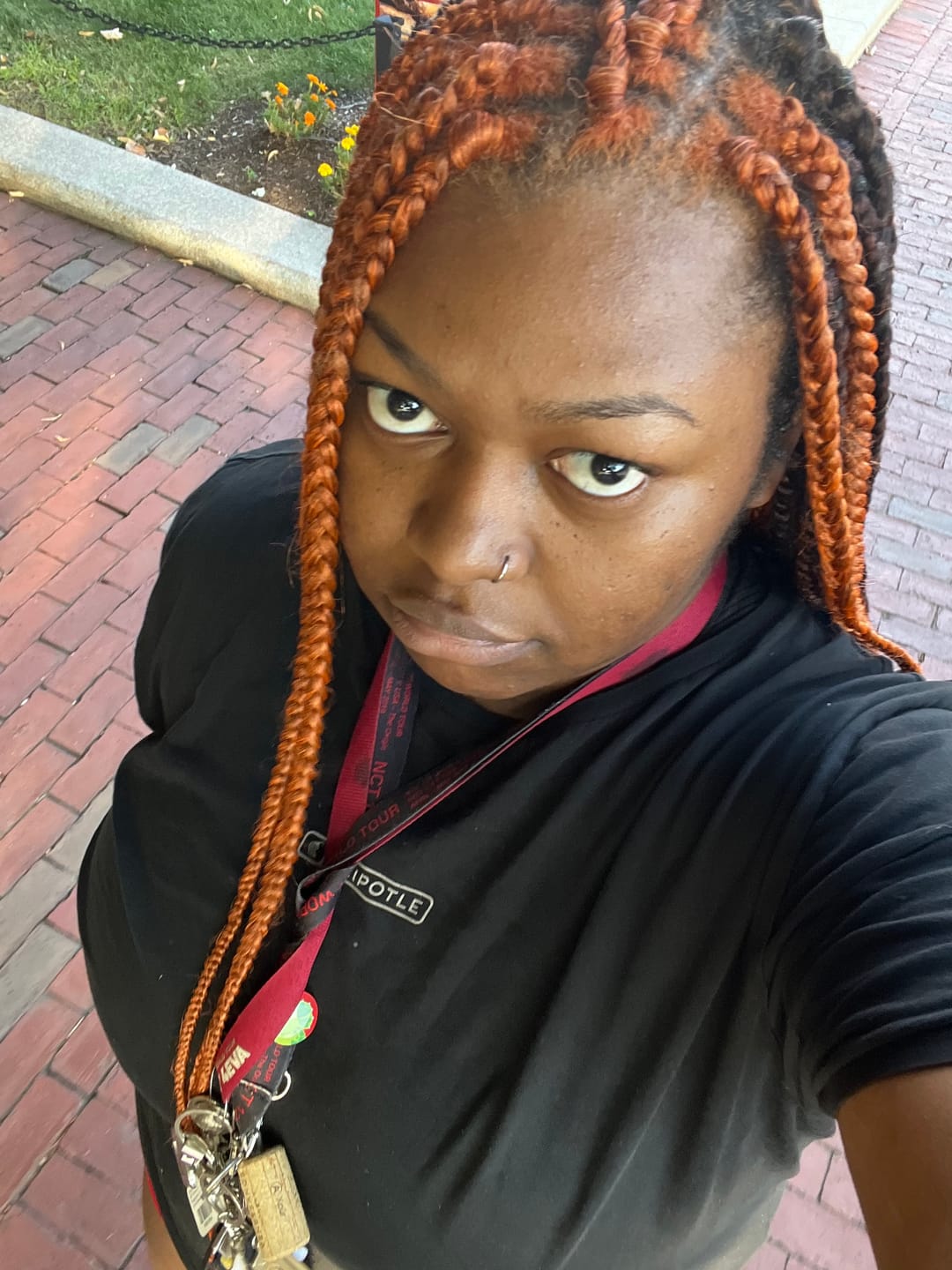 Customer photo review of OUTRE SYNTHETIC PRE STRETCHED ULTRA BRAID - XPRESSION 3X 52"