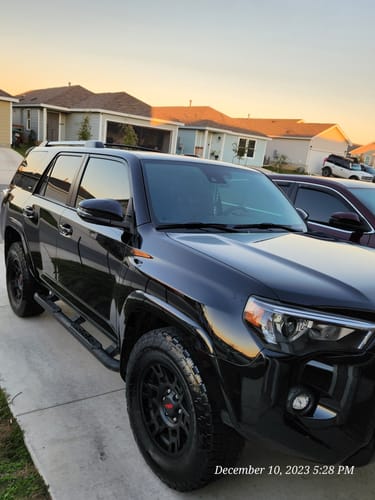 Customer photo review of High Gloss Tire Shine