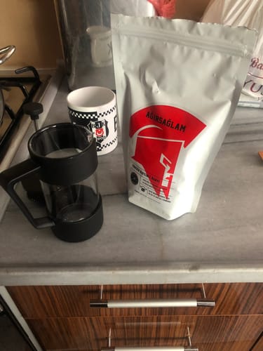 Customer photo review of Ağırsağlam French Press Seti