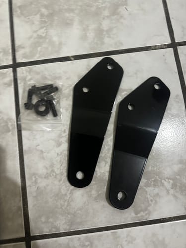 Customer photo review of High Strength Sway Bar Reinforcement Plates