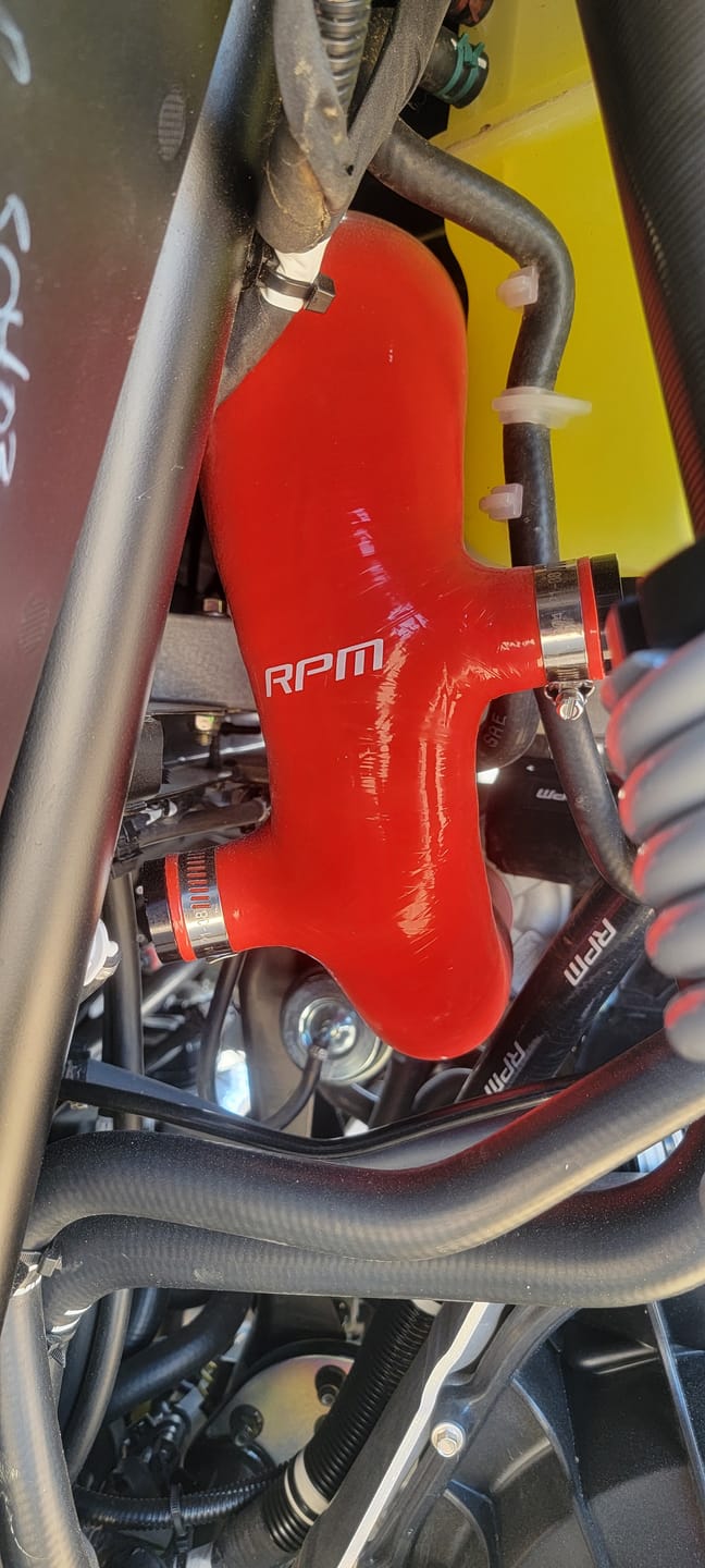 Customer photo review of RPM-SxS Polaris RZR PRO XP & Turbo R Silicone Intake & Charge Tube SET