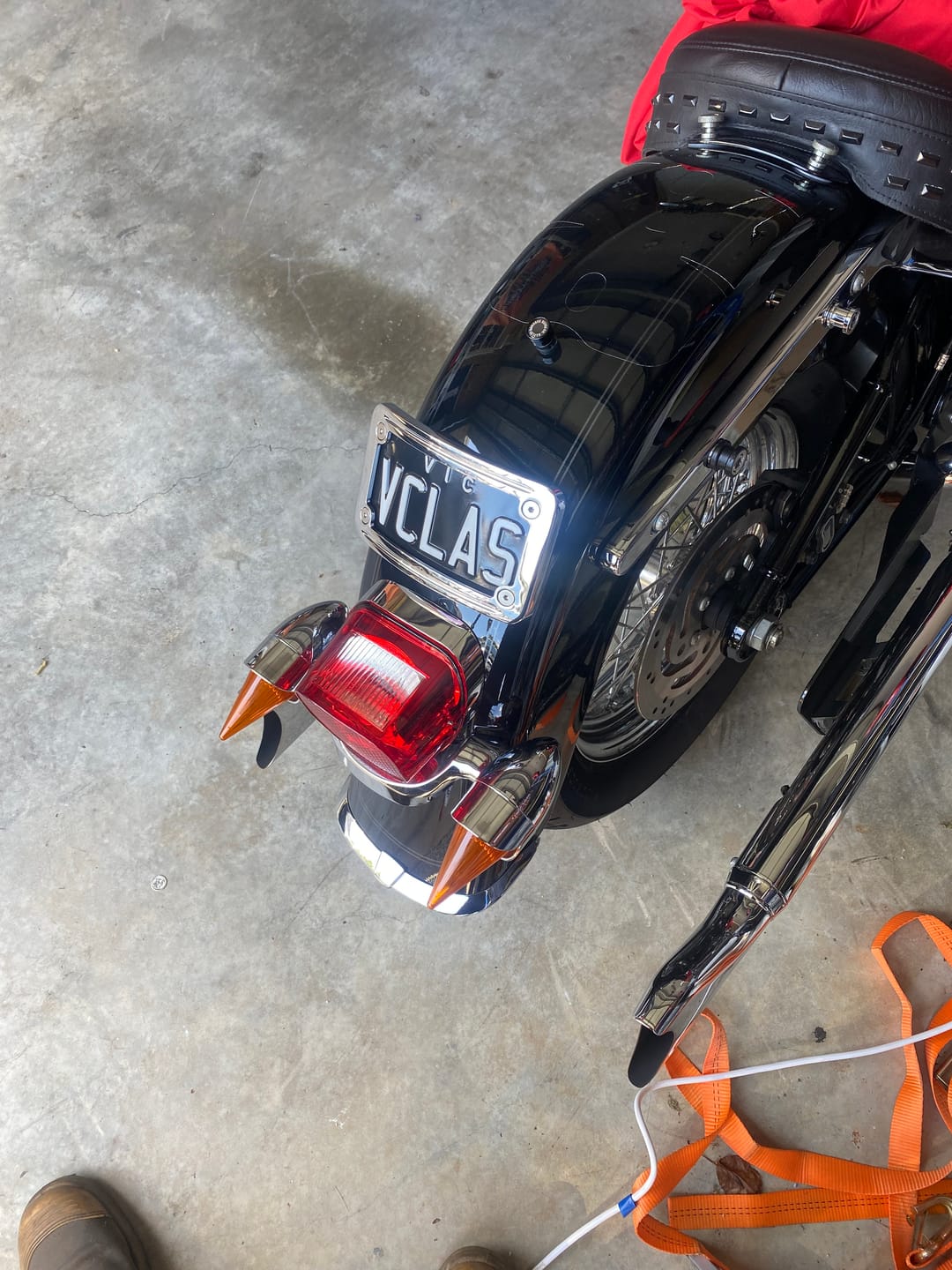 Customer photo review of Harley Davidson Turn Signal Lenses - Clip in Style