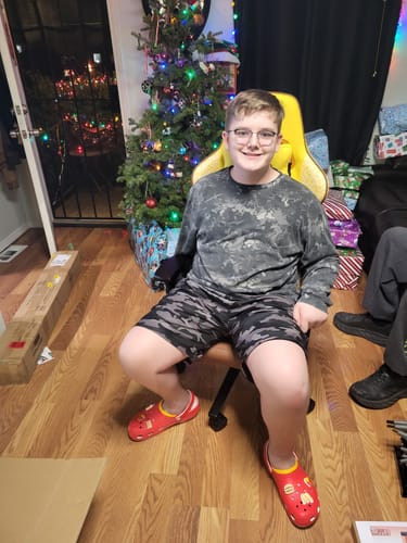Customer photo review of SpongeBob G1 Limited Edition Gaming Chair