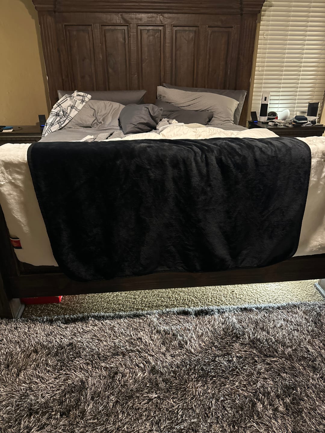 Customer photo review of Waterproof Splash Blanket™ - Black on Black The OG