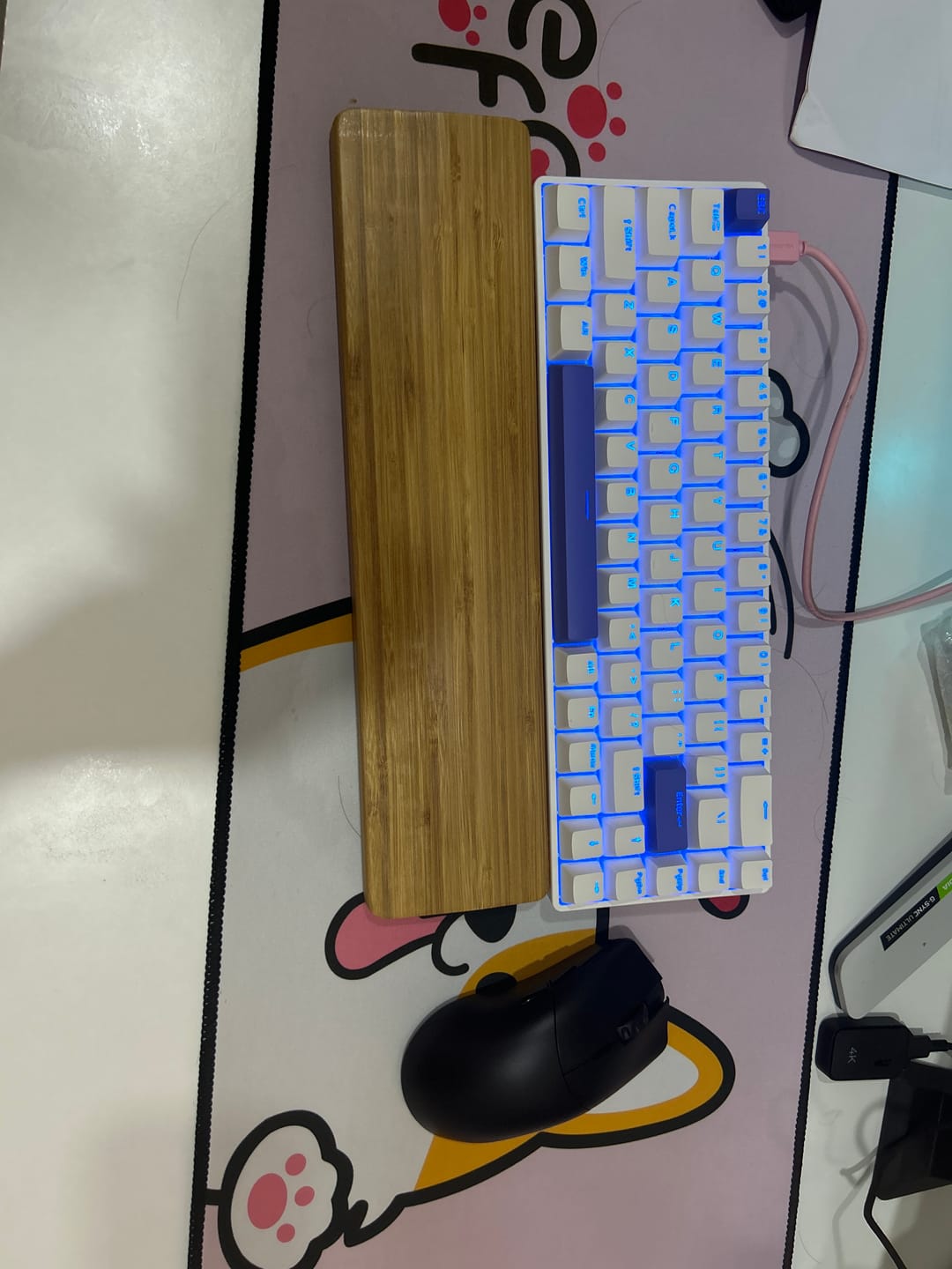 Customer photo review of DrunkDeer G65 - Wired Actuation-Distance-Adjustable Magnetic Switch Gaming Keyboard