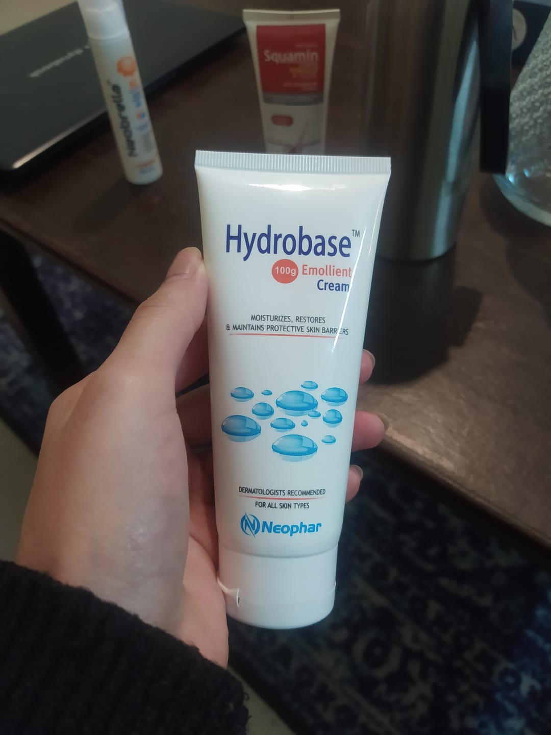 Customer photo review of Hydrobase Emollient Cream