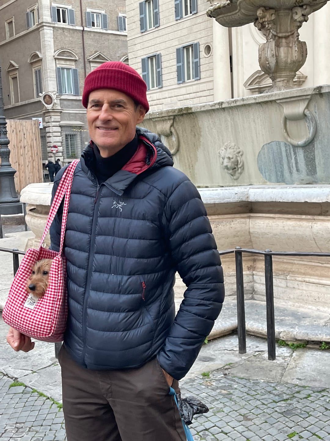 Customer photo review of Trasportino Cotone Vichy
