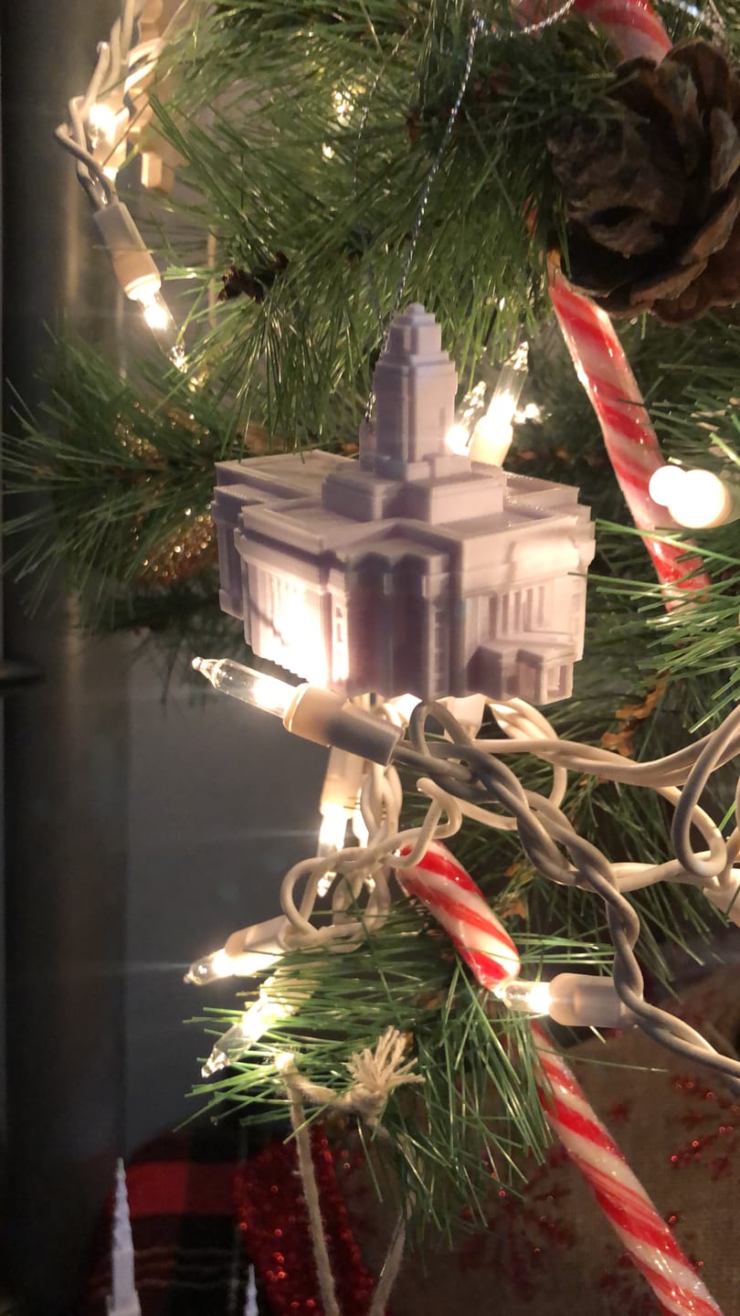 Customer photo review of (PACK of 5) Temple Christmas Ornaments | Choose Any Temple