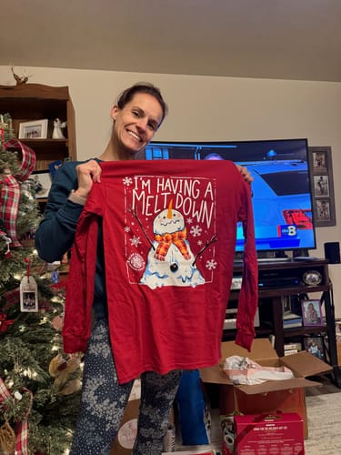 Customer photo review of Having A Meltdown (Two Colors Available)