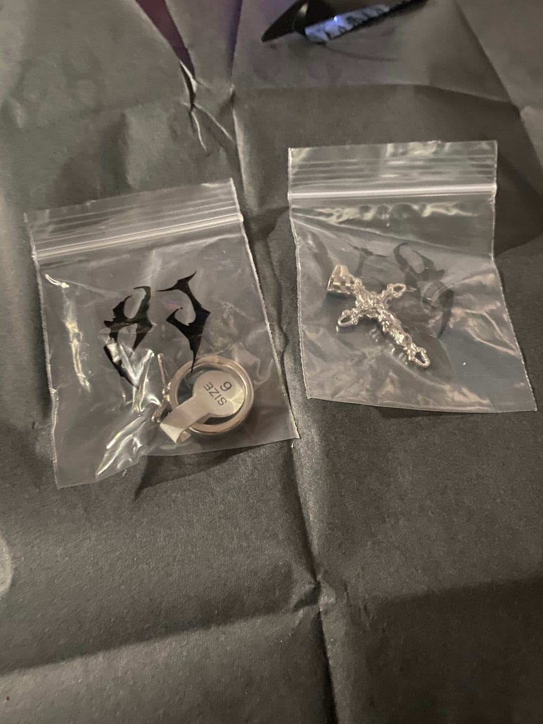 Customer photo review of CRUCIFIX CROSS PENDANT
