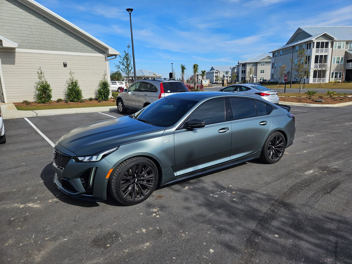 Customer photo review of 2020-Up Cadillac CT5 CT5-V Carbon Fiber Mirror Covers