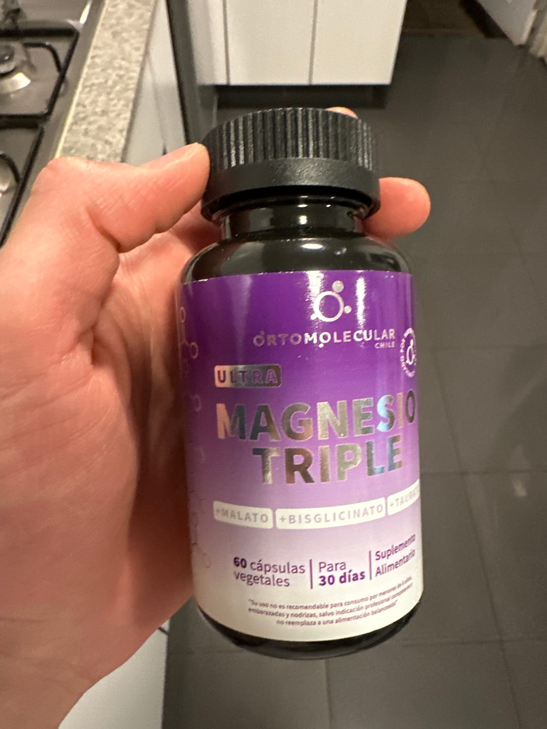 Customer photo review of Ultra Magnesio Triple-60 cáps