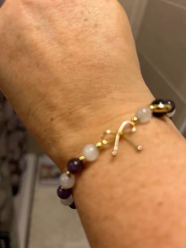 Customer photo review of Plaque de rechargement :  Fleur de vie sculptée en chêne 10cm